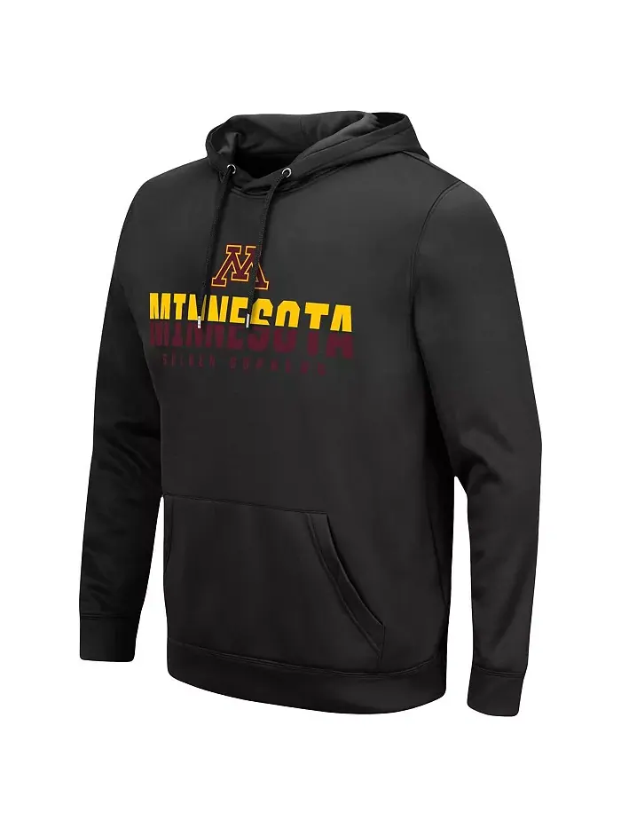 Мужская черная толстовка с капюшоном Minnesota Golden Gophers Lantern Colosseum — изображение 3 из 3