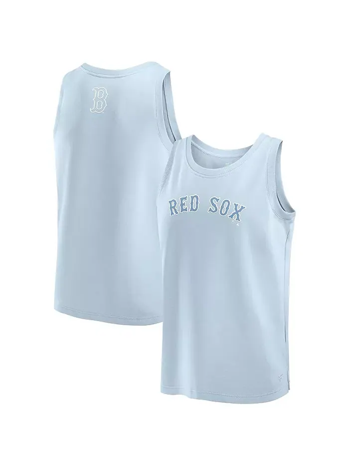 Мужская светло-голубая майка Boston Red Sox Elements Fanatics — изображение 1 из 3
