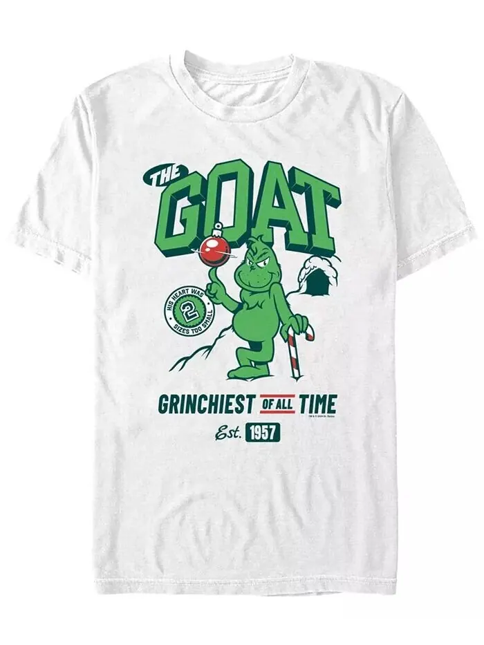 Мужская футболка с коротким рукавом Grinchiest Goat Fifth Sun — изображение 1 из 3