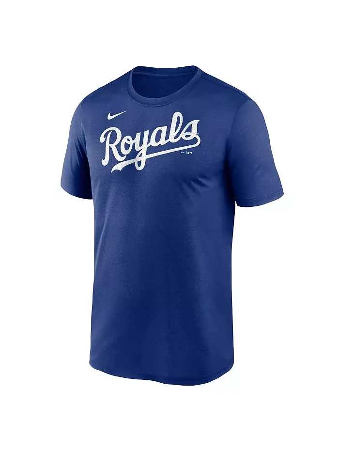 Мужская футболка Royal Kansas City Royals Fuse Legend Nike — изображение 2 из 3