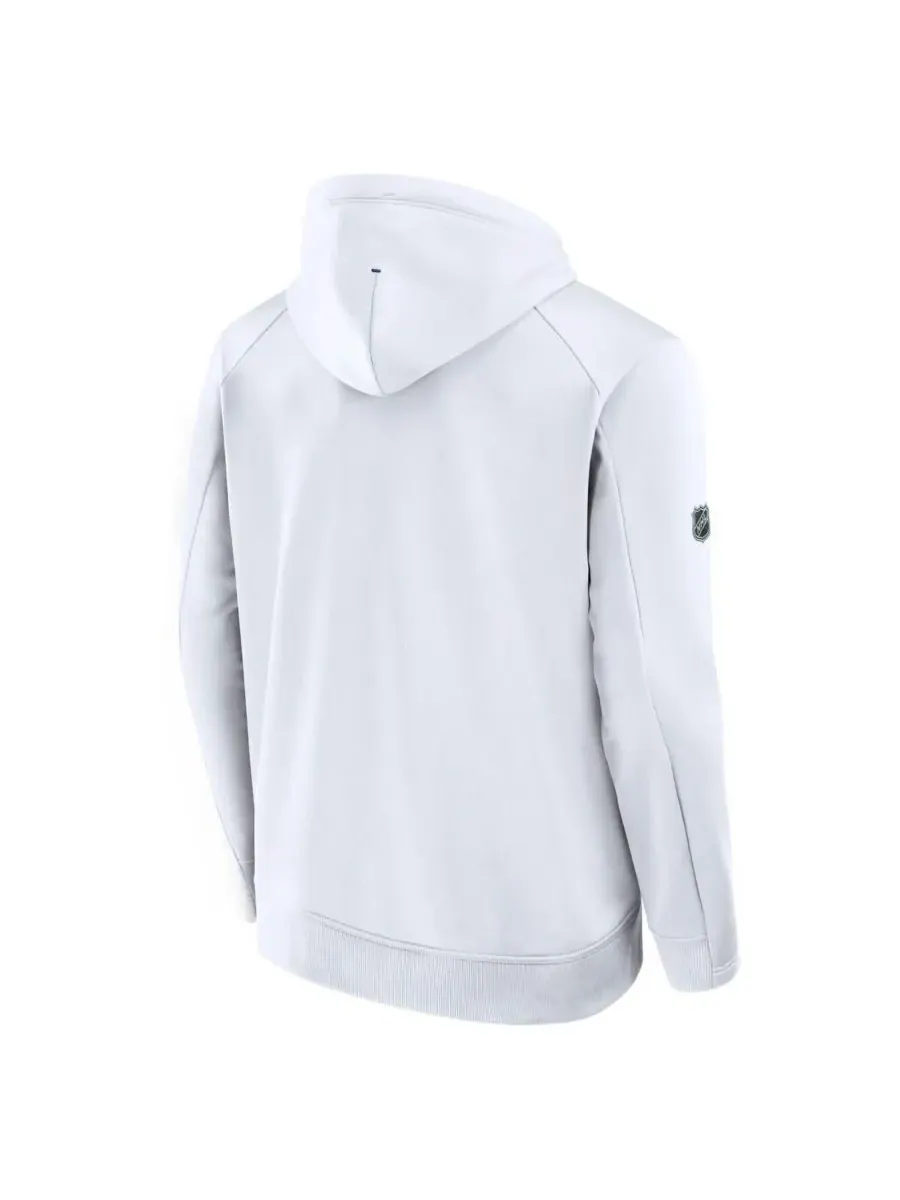 Fanatics Мужская белая толстовка Toronto Maple Leaf's Authentic Pro Rink Hoodie — изображение 2 из 3, белый