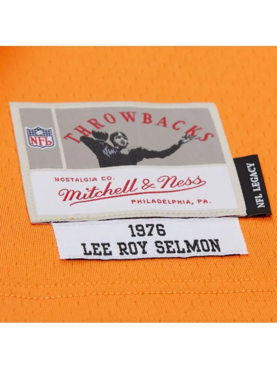 Mitchell & Ness Мужская оранжевая футболка Lee Roy Selmon Tampa Bay Buccaneers 1976 Legacy Replica — изображение 5 из 5