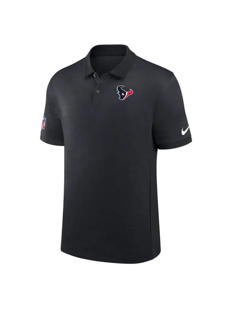 Nike Мужская темно-синяя поло-рубашка Houston Texans Sideline Victory Stripe Performance — изображение 2 из 3, темно-синий