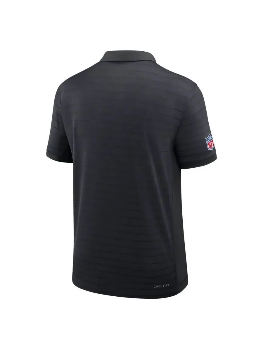 Nike Мужская темно-синяя поло-рубашка Houston Texans Sideline Victory Stripe Performance — изображение 3 из 3, темно-синий