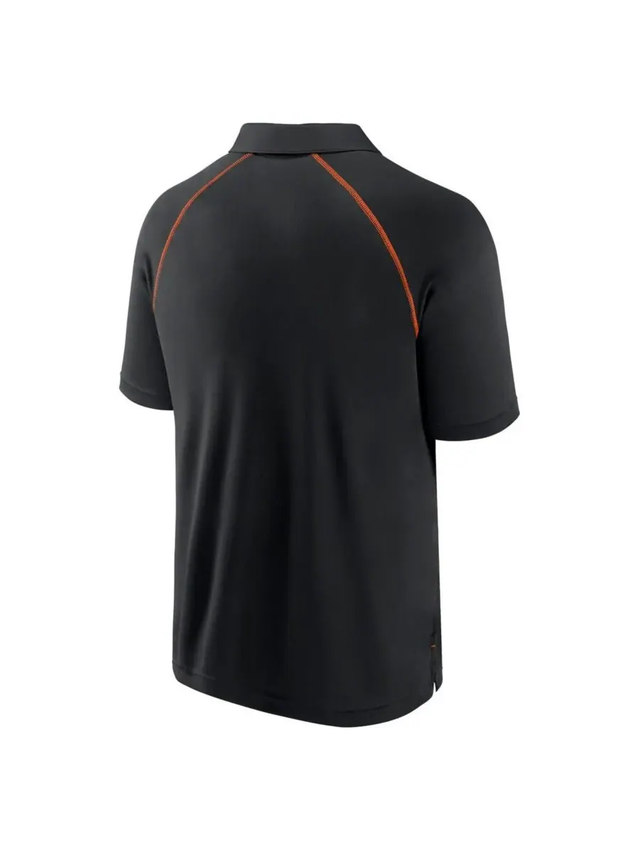 Fanatics Мужская черная рубашка-поло Baltimore Orioles Strong Alone с рукавами реглан — изображение 3 из 3, черный