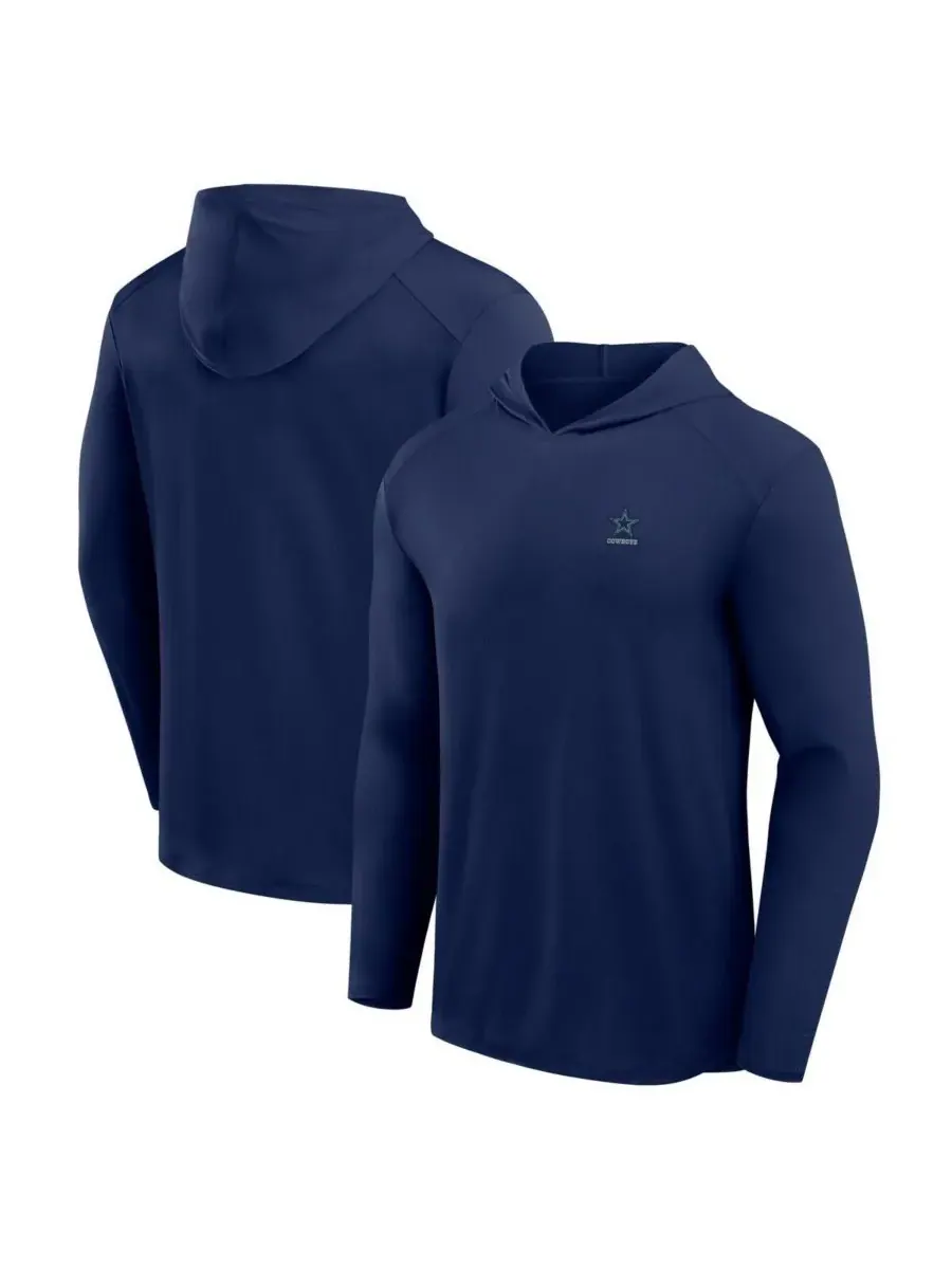 Fanatics Мужская черная толстовка с длинными рукавами Dallas Cowboys Front Office Power Mono — изображение 1 из 3, черный