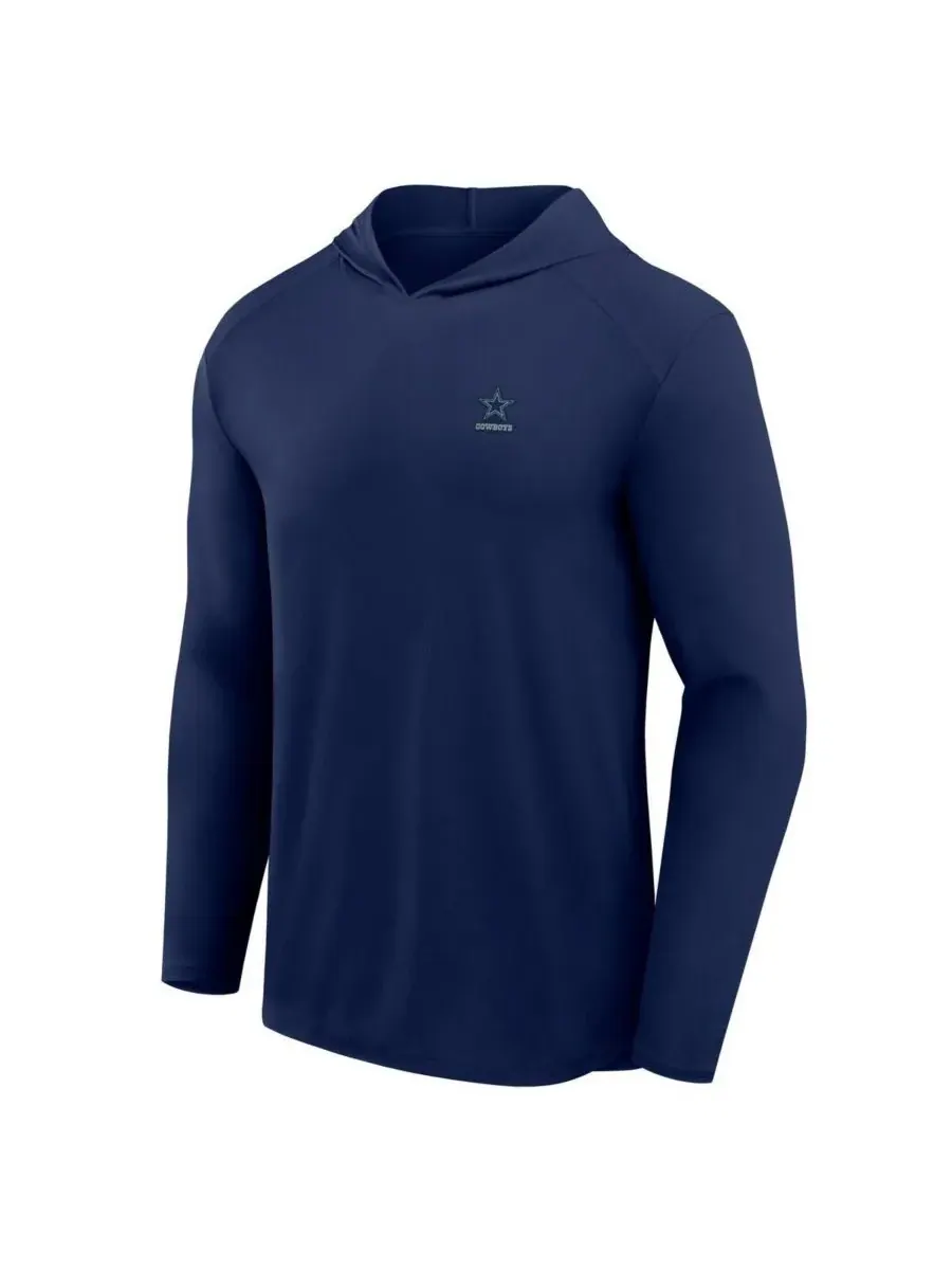 Fanatics Мужская черная толстовка с длинными рукавами Dallas Cowboys Front Office Power Mono — изображение 2 из 3, черный