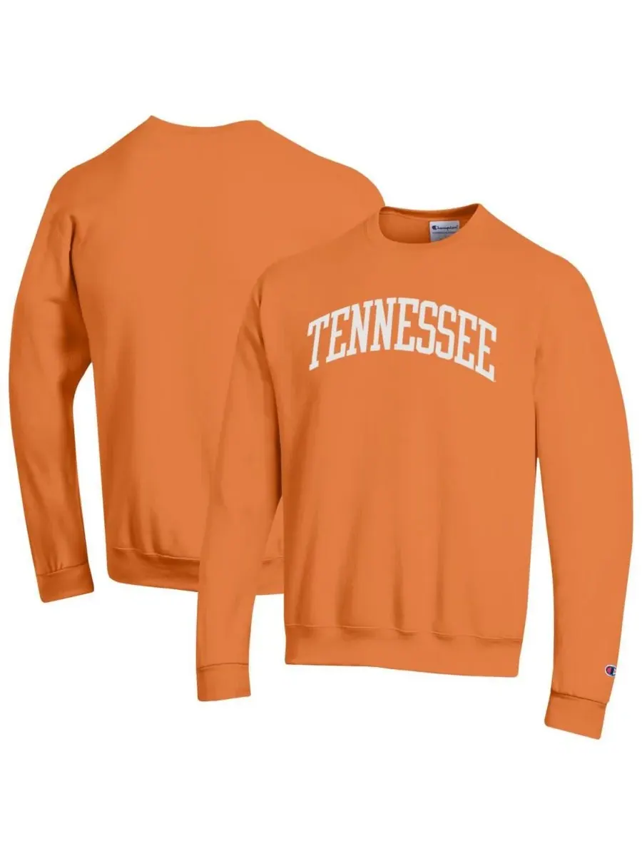 Champion Мужская толстовка Tennessee Orange Tennessee Volunteers Basic Arch Fleece Pullover — изображение 1 из 3, оранжевый