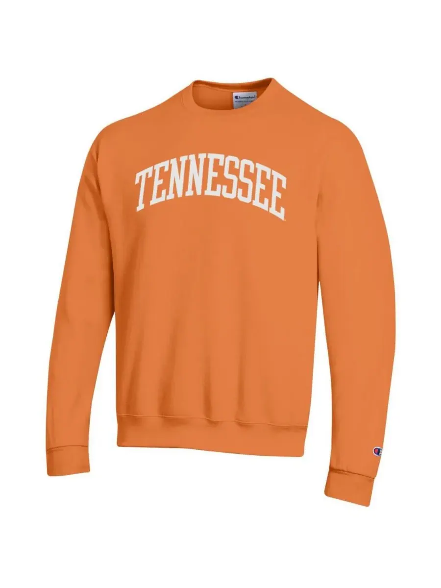 Champion Мужская толстовка Tennessee Orange Tennessee Volunteers Basic Arch Fleece Pullover — изображение 2 из 3, оранжевый