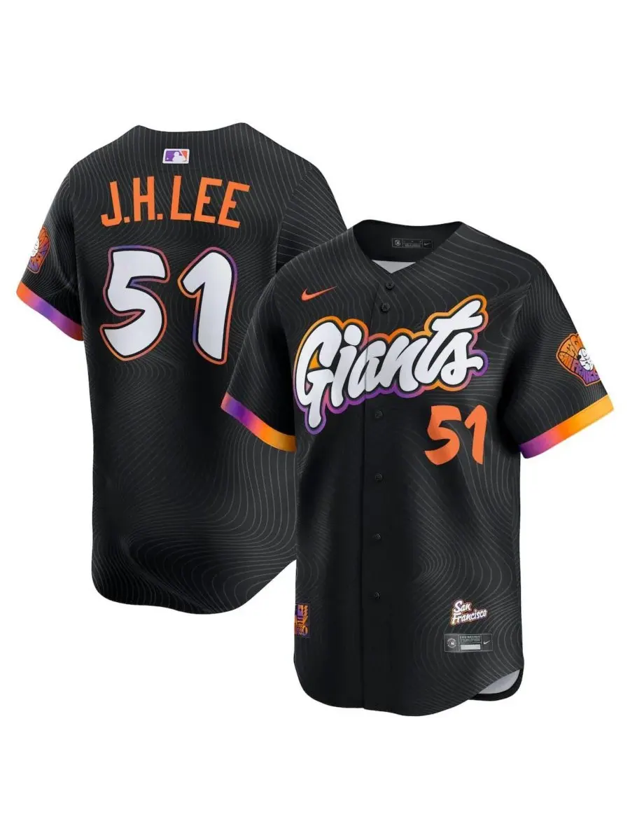 Nike Мужская черная футболка Jung Hoo Lee San Francisco Giants 2025 City Connect Limited — изображение 1 из 3, черный