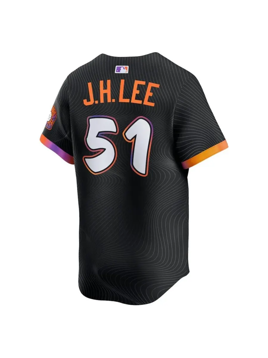 Nike Мужская черная футболка Jung Hoo Lee San Francisco Giants 2025 City Connect Limited — изображение 2 из 3, черный