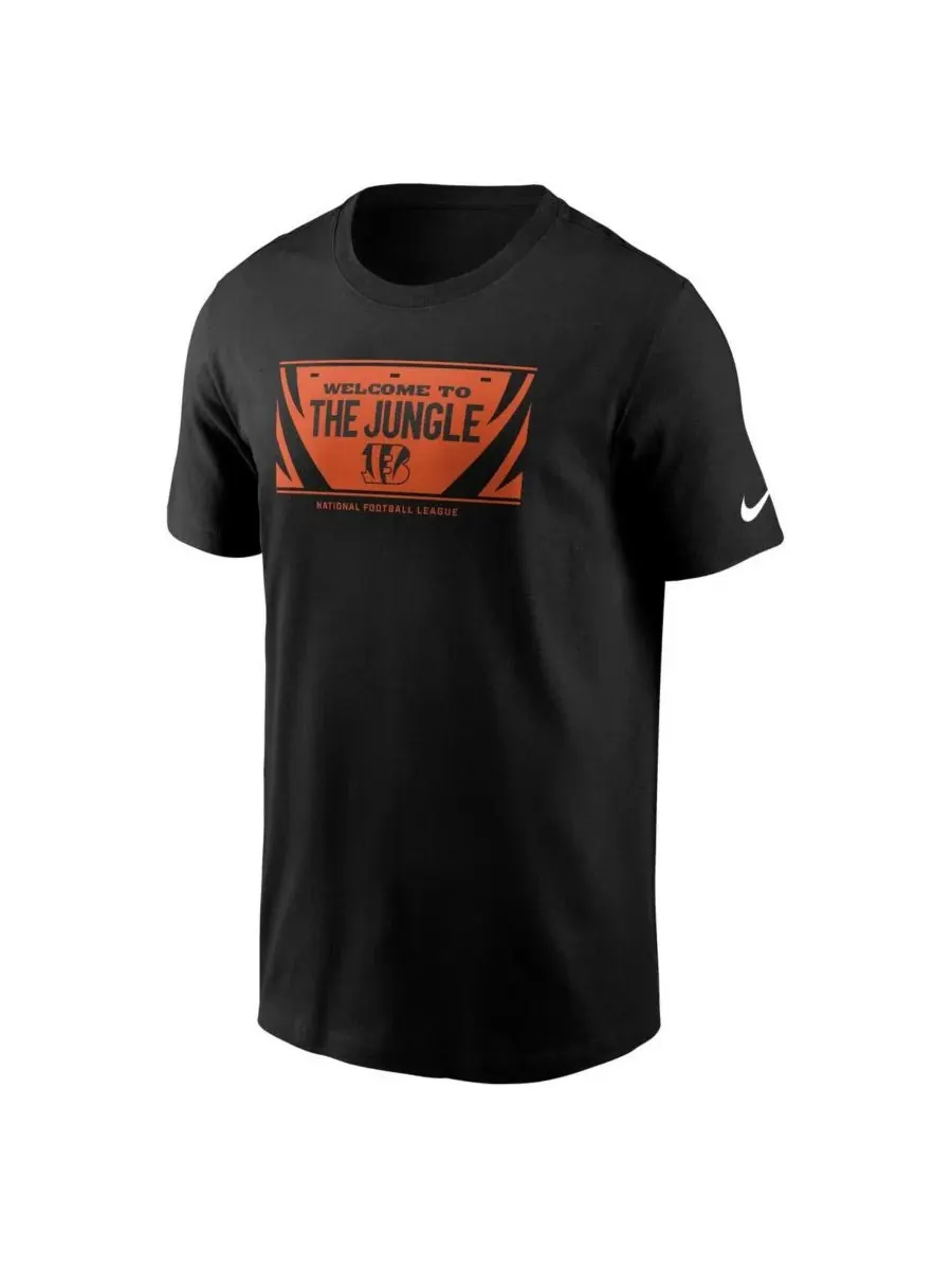 Nike Мужская черная футболка Cincinnati Bengals Primetime Local Essential — изображение 3 из 3, черный