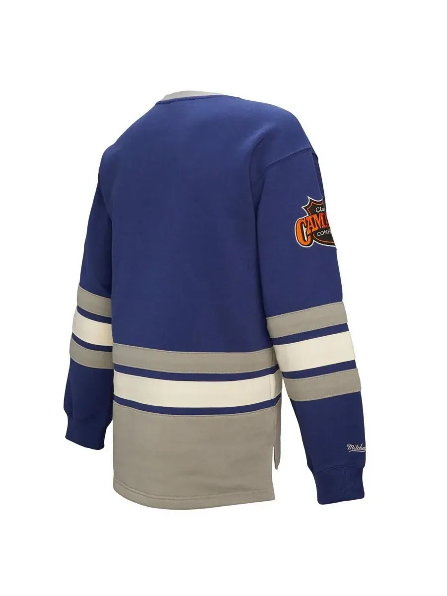 Mitchell & Ness Женская синяя толстовка с завязками Toronto Maple Leaf's Heritage — изображение 2 из 3, синий
