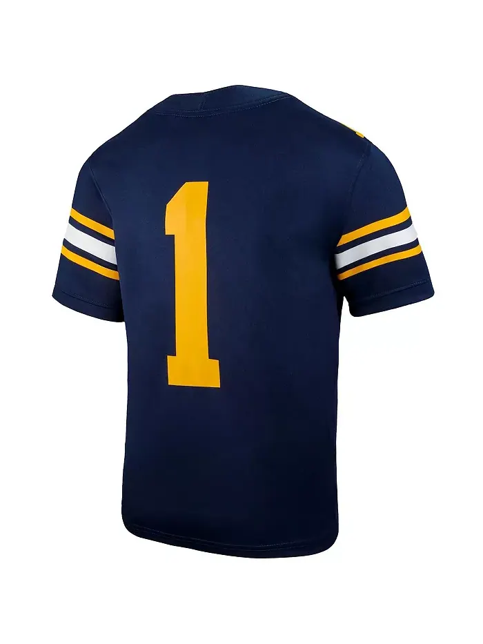 Большие размеры для парней и девушек 1 Navy Cal Bears Untouchable Replica Game Jersey Nike — изображение 2 из 3