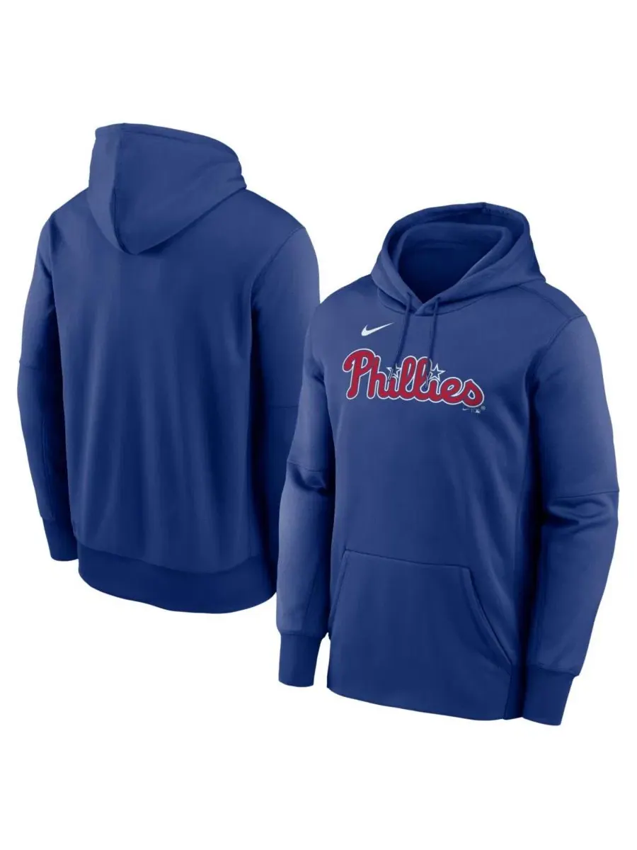 Худи Nike Therma с принтом Philadelphia Phillies — изображение 1 из 3, королевский