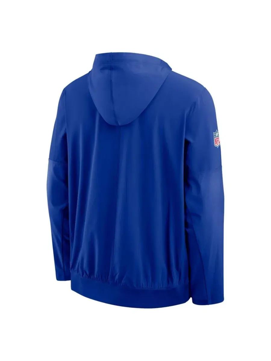 Мужская куртка-анорак с капюшоном и полузамком Denver Broncos Alt Anorak Half-Zip Hooded Nike — изображение 3 из 3, оранжевый