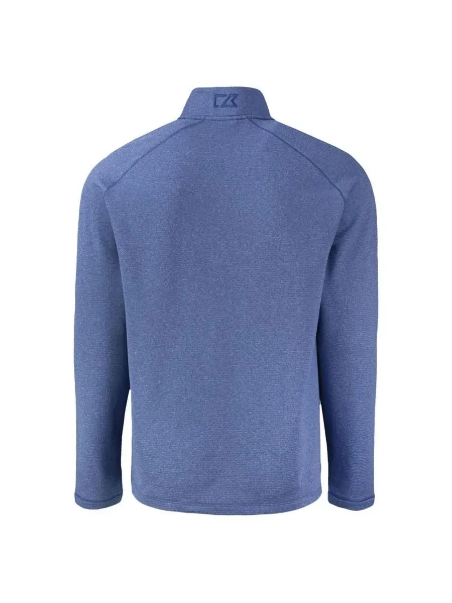 Флисовая кофта с четверть-застежкой, с длинным рукавом, Peshastin Eco Fleece Raglan Quarter-Zip — изображение 3 из 3, синий