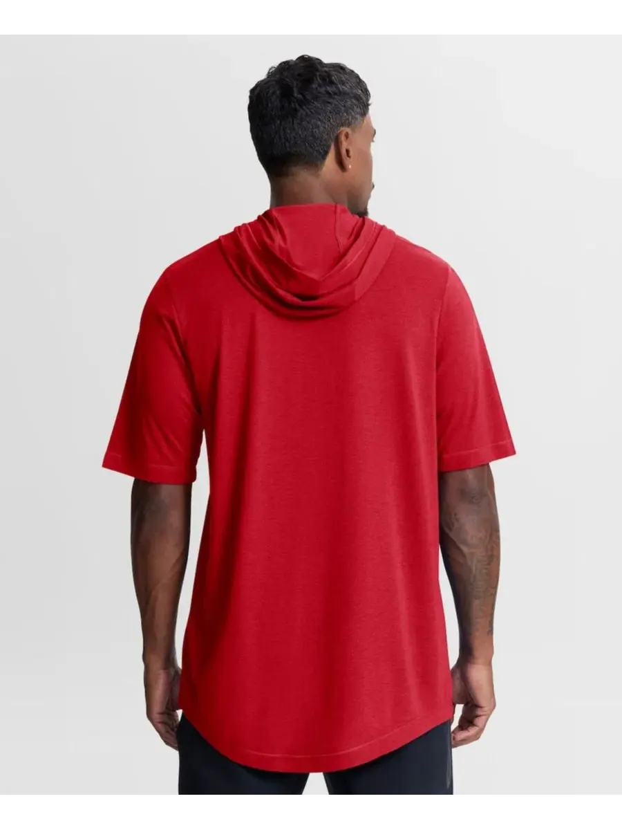 Худи-футболка с длинным рукавом Philadelphia Phillies Arched Wordmark Nike — изображение 3 из 3, красный