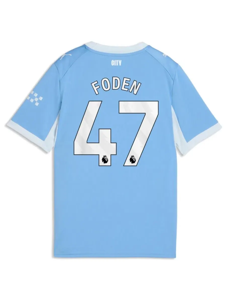 Футболка с длинным рукавом Puma Manchester City 2026/27 Home Replica Jersey — изображение 2 из 3, светлый синий