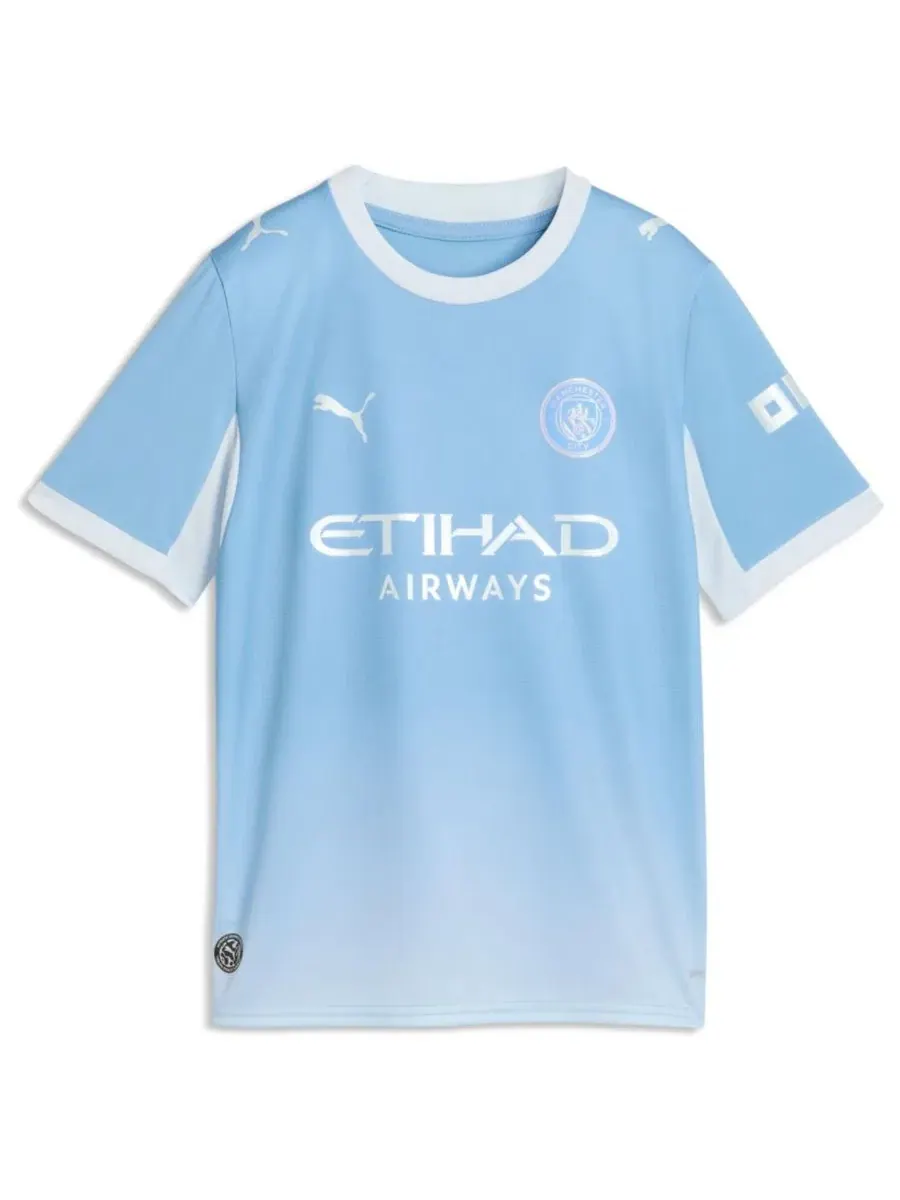 Футболка с длинным рукавом Puma Manchester City 2026/27 Home Replica Jersey — изображение 3 из 3, светлый синий
