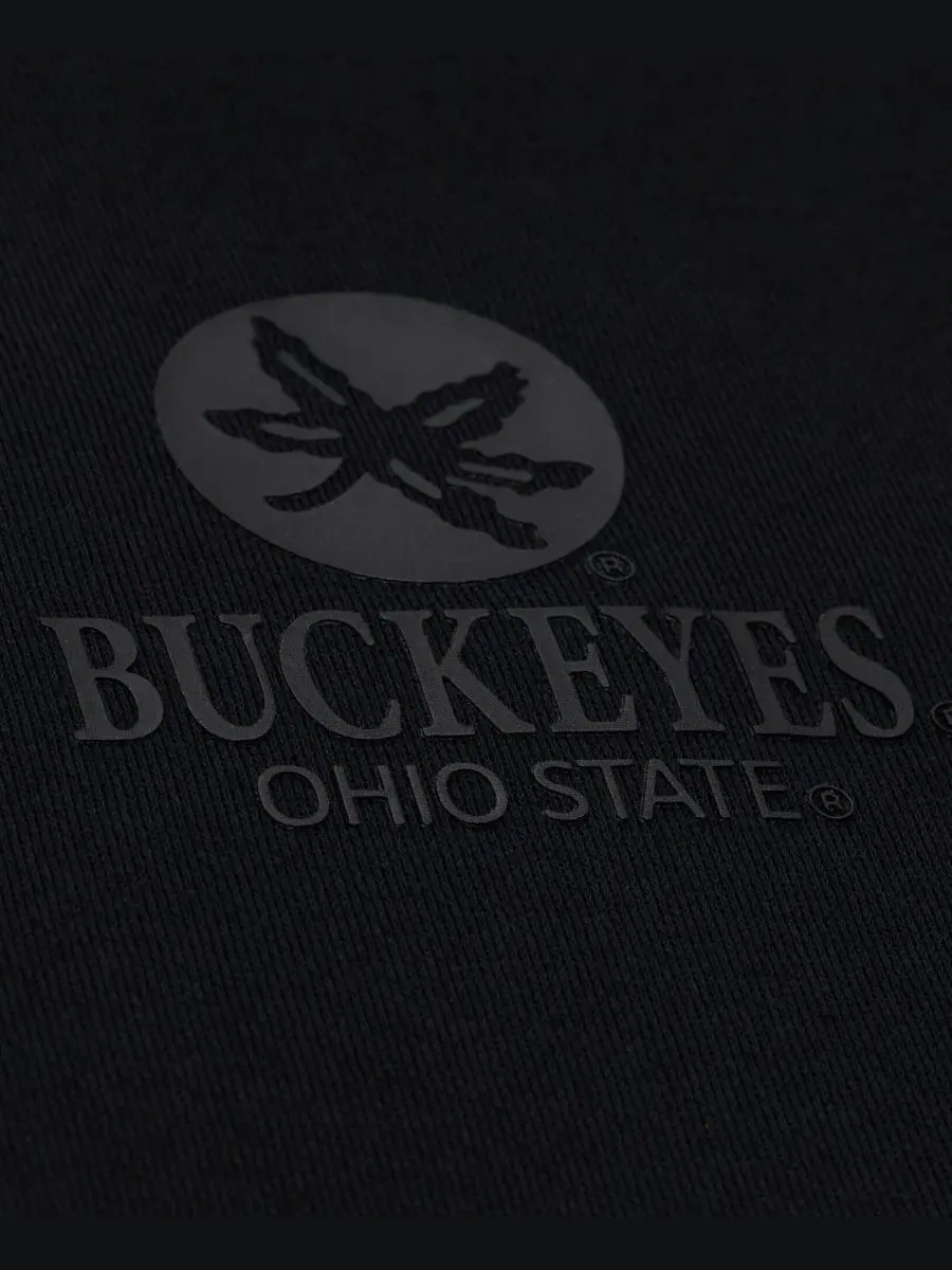 Худи из флиса с вышивкой Mitchell & Ness — изображение 3 из 3, черный