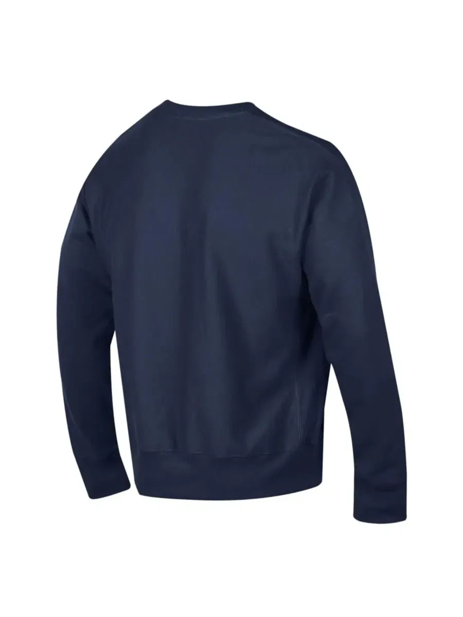 Свитшот Champion Notre Dame Fighting Irish Relentless Reverse Weave — изображение 2 из 3, темно-синий