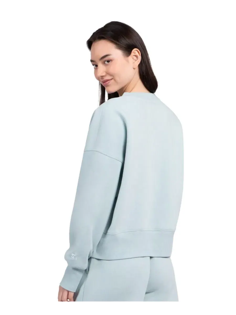 Свитшот женский с принтом Athletics Pastels Boxy Fleece Starter — изображение 2 из 3, мята