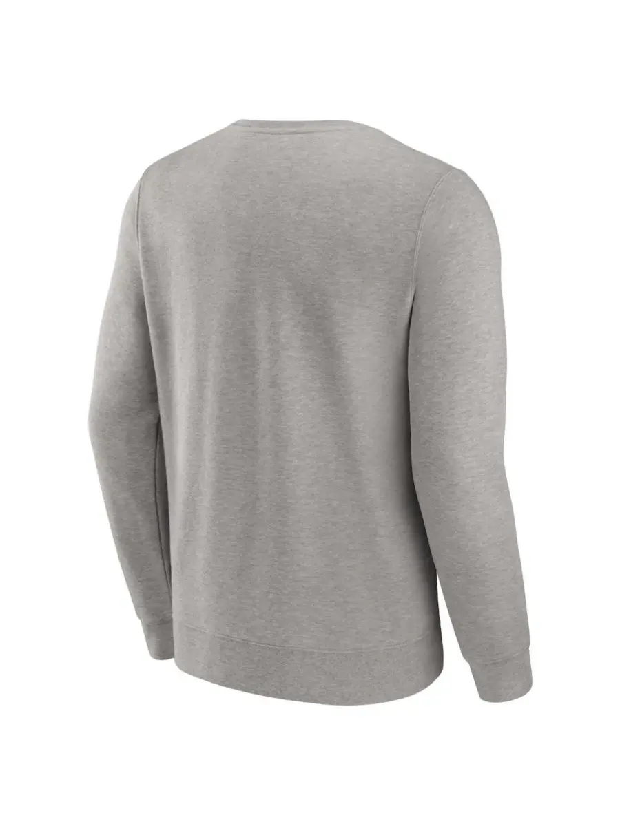 Свитшот с принтом Act Fast Fleece Pullover Fanatics — изображение 3 из 3, серый