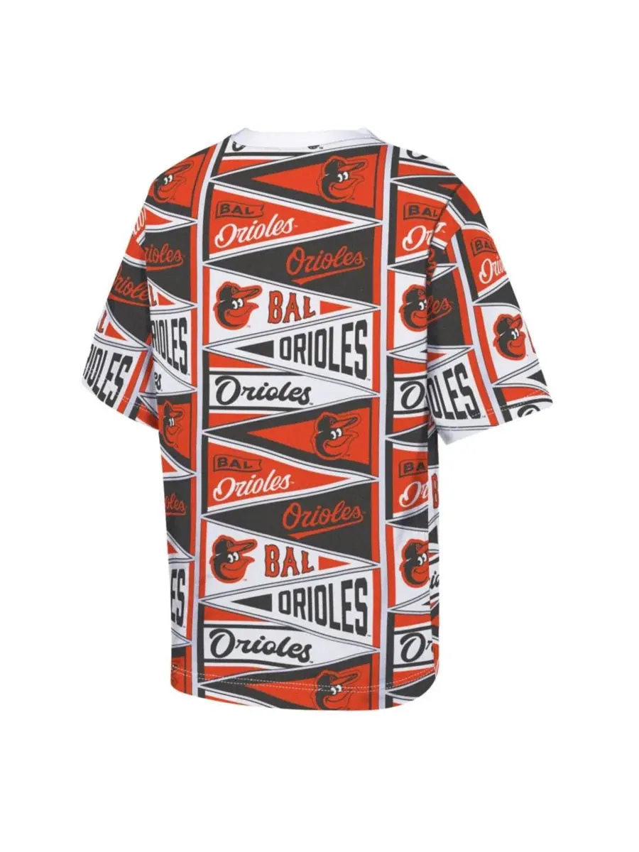 Футболка с принтом Baltimore Orioles Outerstuff — изображение 2 из 3, оранжевый