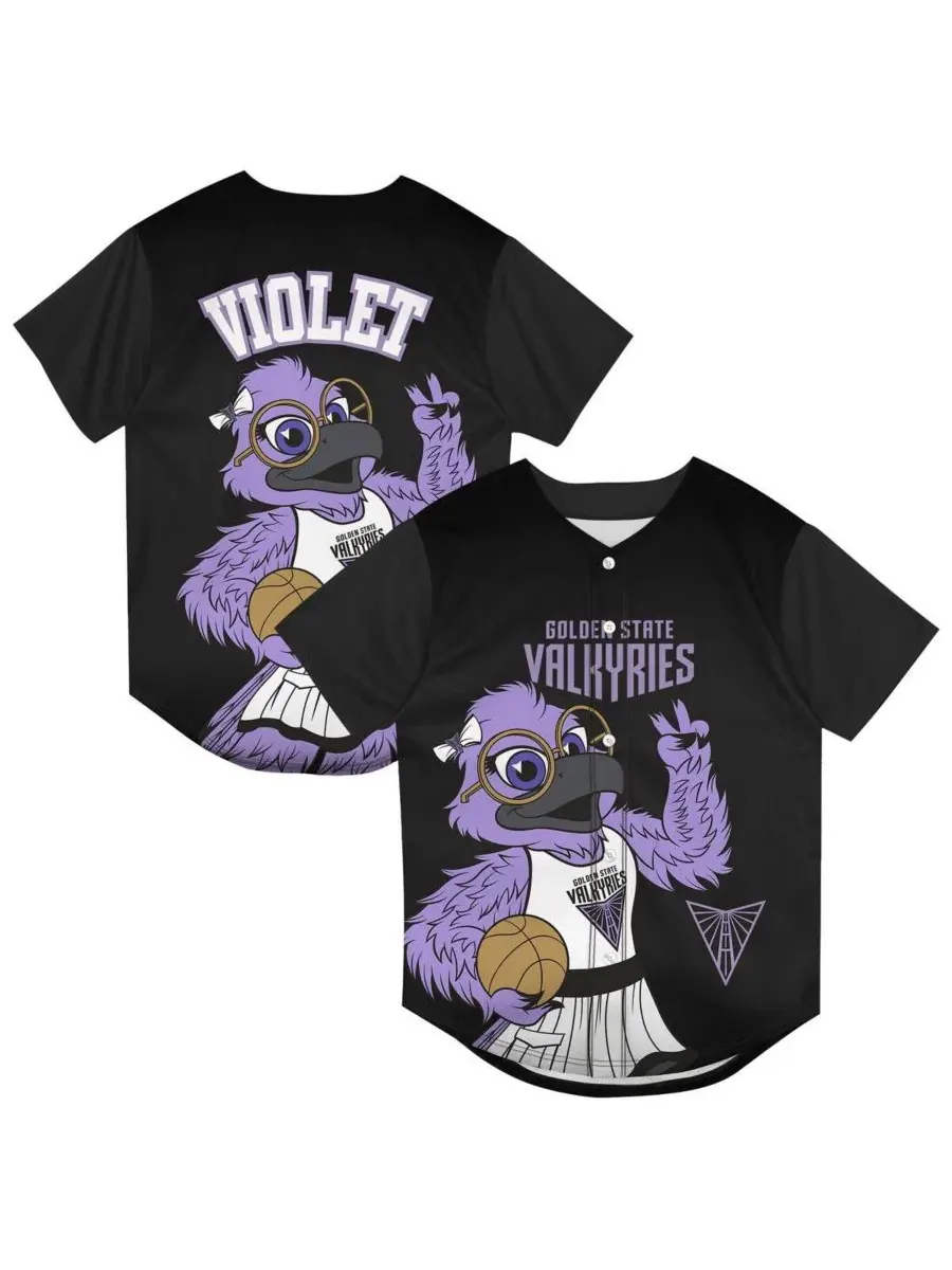 Баскетбольная джерси с маскотом Golden State Valkyries Mascot Friend Outerstuff — изображение 1 из 3, черный