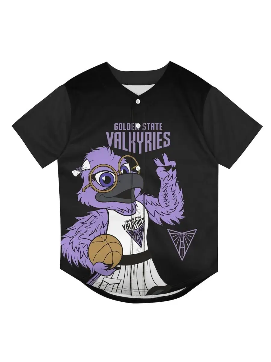 Баскетбольная джерси с маскотом Golden State Valkyries Mascot Friend Outerstuff — изображение 2 из 3, черный