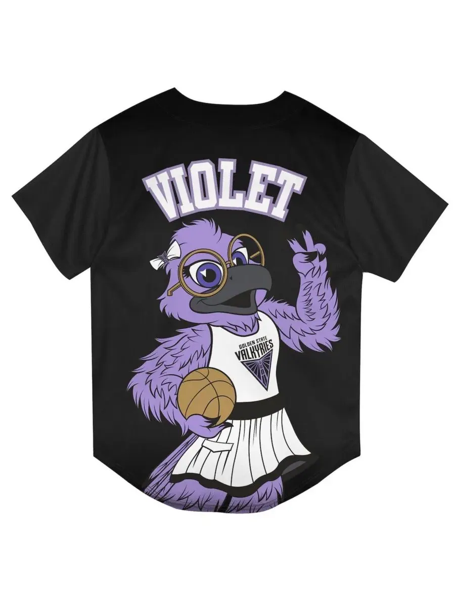 Баскетбольная джерси с маскотом Golden State Valkyries Mascot Friend Outerstuff — изображение 3 из 3, черный