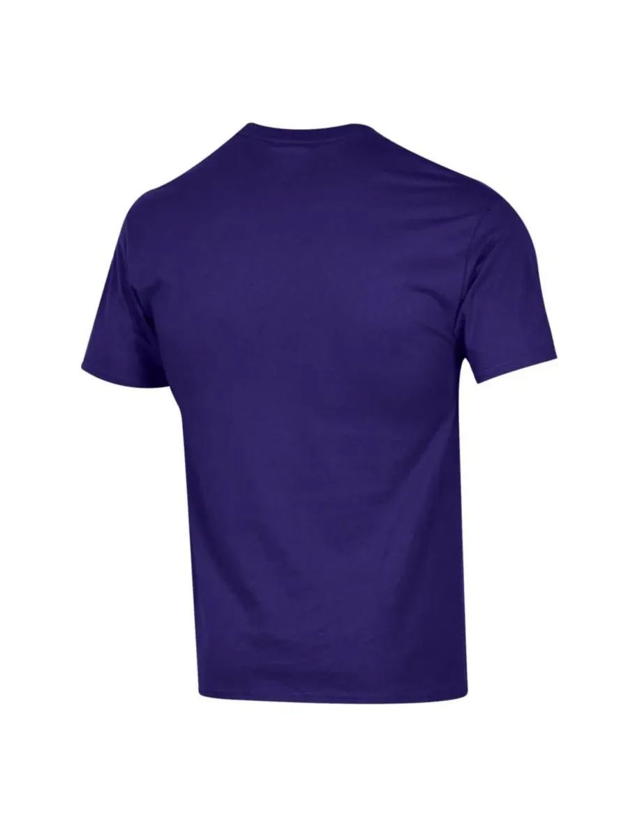 Футболка с коротким рукавом Clemson Tigers Basic Arch Champion — изображение 3 из 3, фиолетовый