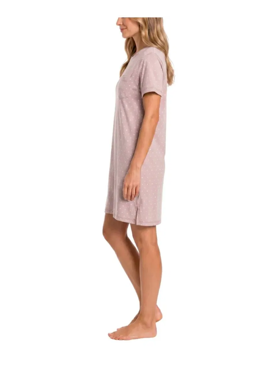 Ночная рубашка с коротким рукавом и круглым вырезом, модель Classic Do Sincerely Jules, Classic Do — изображение 2 из 3
