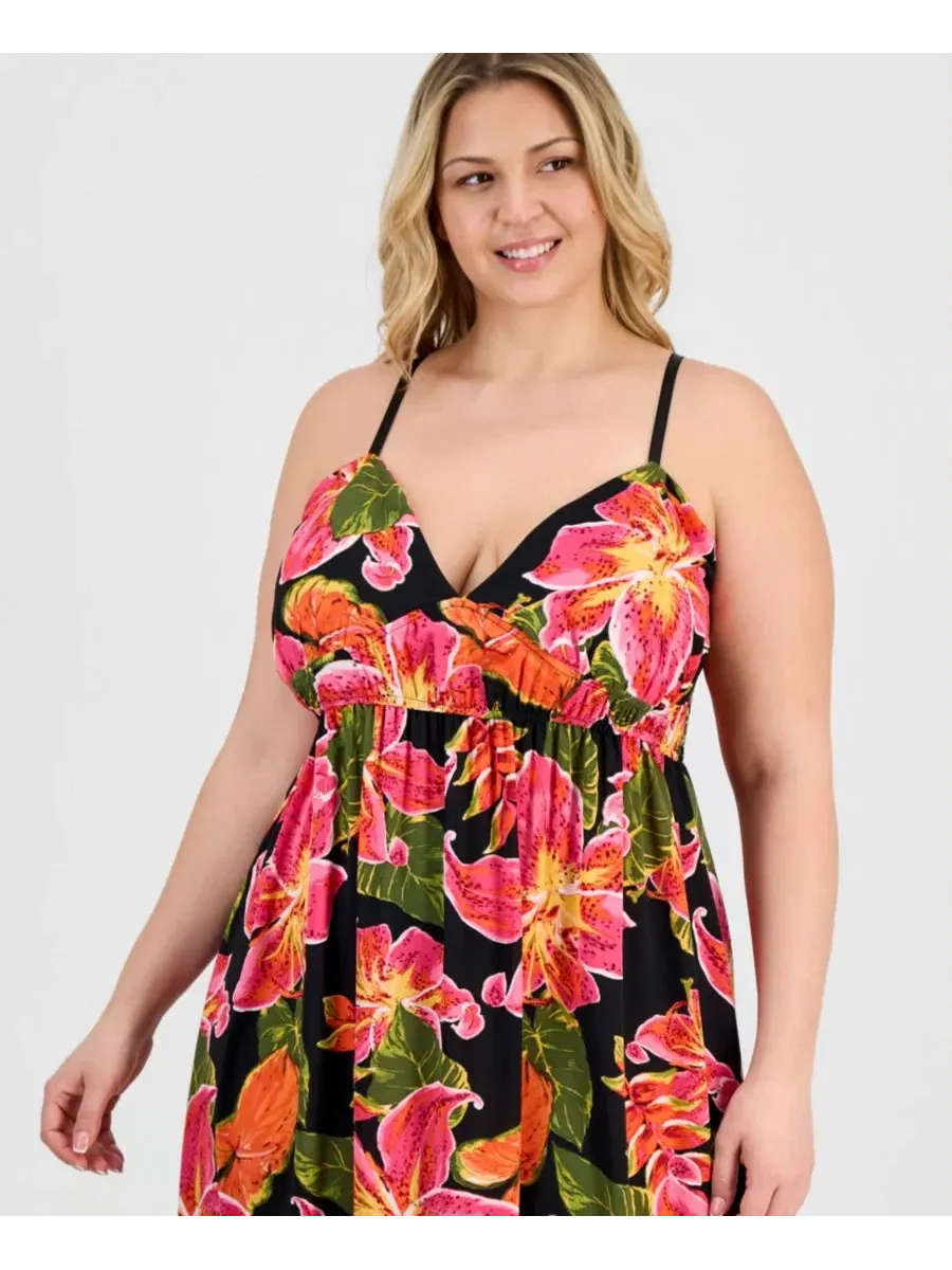 Платье с принтом Simona Tropical FULL CIRCLE TRENDS, Simona Tropical — изображение 3 из 3