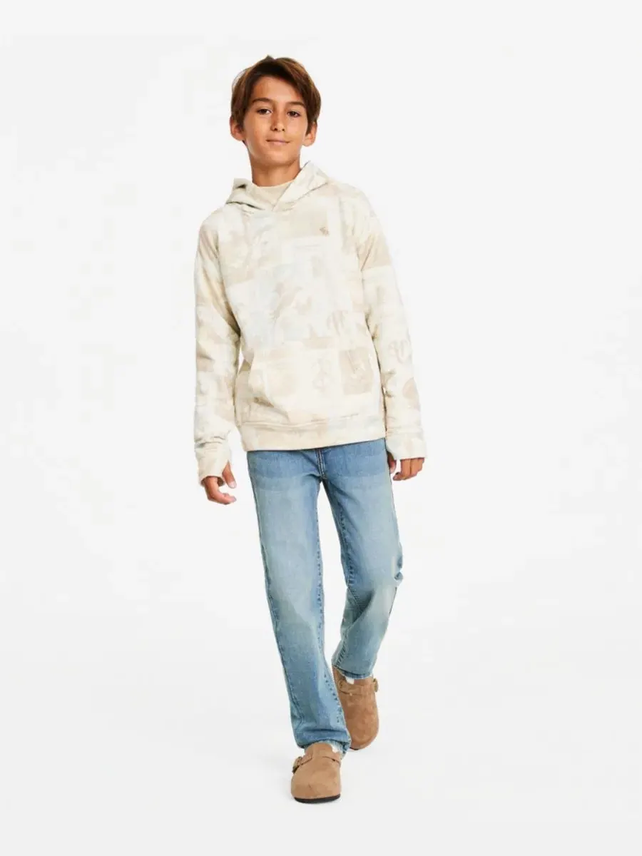 Комплект из худи с принтом, футболки и прямых джинсов Athletic Department abercrombie kids, Totes — изображение 6 из 8