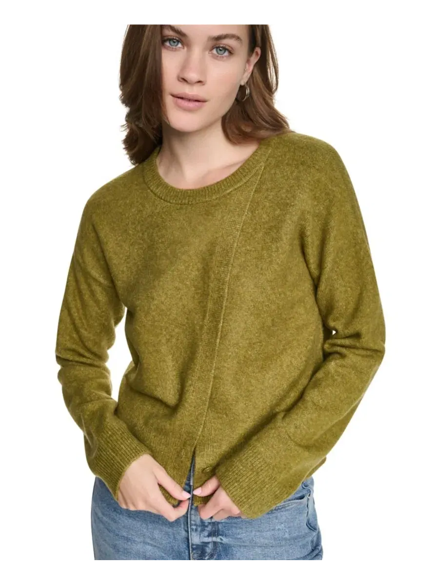 Кардиган с асимметричной застежкой и длинным рукавом DKNY Jeans, Crocodile — изображение 2 из 5