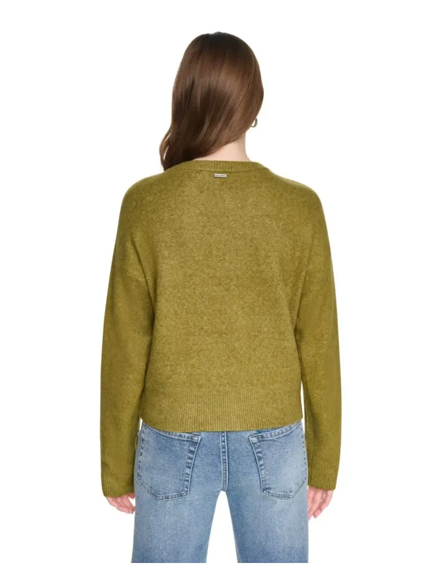 Кардиган с асимметричной застежкой и длинным рукавом DKNY Jeans, Crocodile — изображение 5 из 5