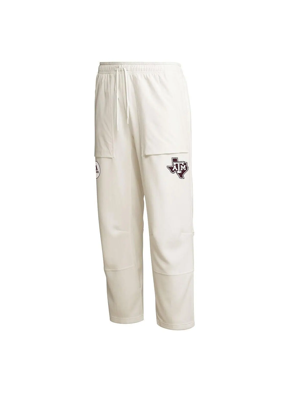 Мужские кремовые брюки Texas A&M Aggies Zero Dye AEROREADY adidas — изображение 2 из 4, бежевый