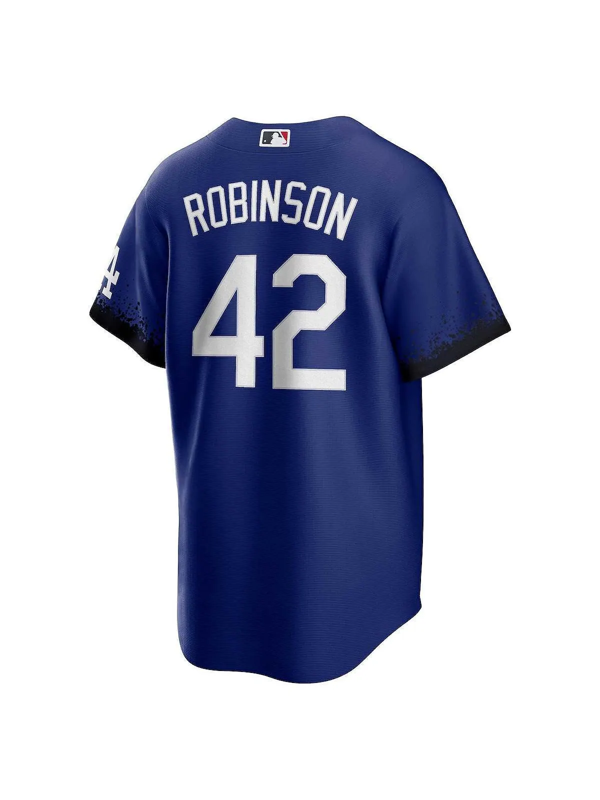 Мужская футболка Jackie Robinson Royal Los Angeles Dodgers City Connect Replica Player Nike — изображение 3 из 3, королевский