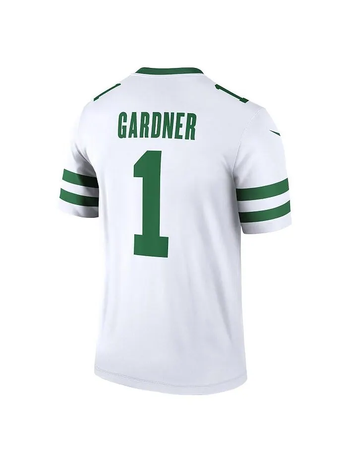 Мужское джерси Sauce Gardner White New York Jets Alternate Legend Nike — изображение 2 из 3, белый