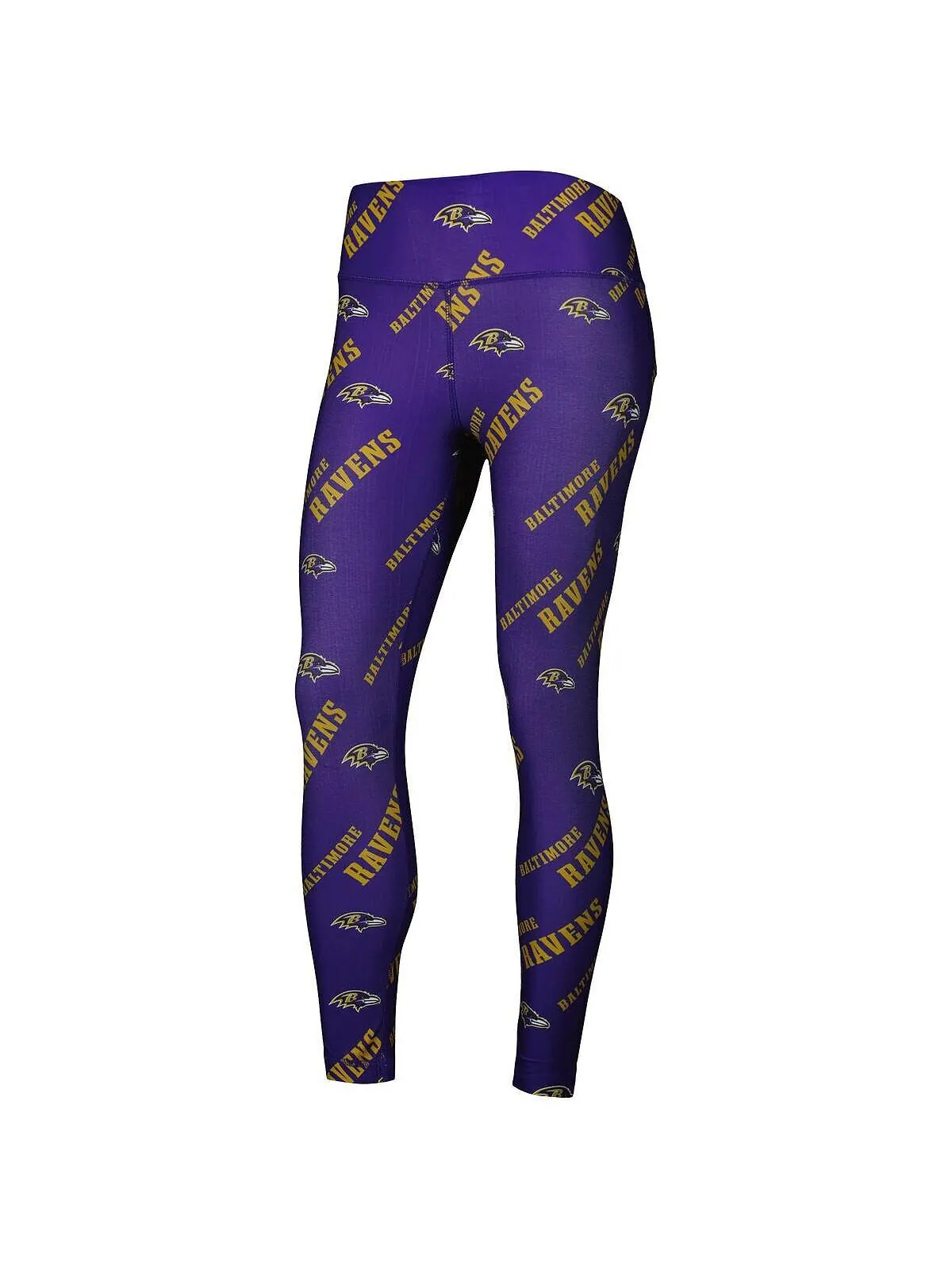 Женские фиолетовые леггинсы с принтом Baltimore Ravens Concepts Sport — изображение 3 из 3, фиолетовый