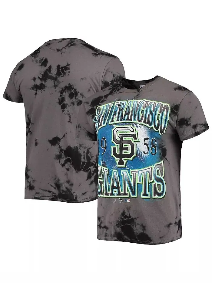 Мужская футболка '47 Charcoal San Francisco Giants Wonder Boy в винтажном стиле Tubular '47 Brand — изображение 1 из 3