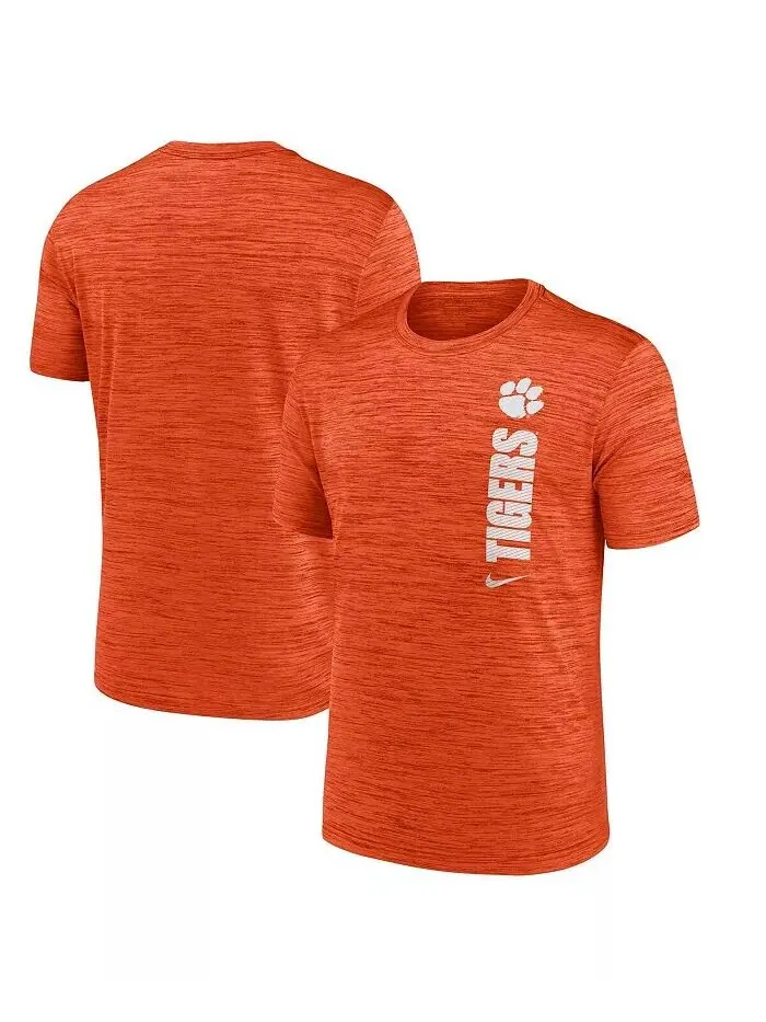 Мужская оранжевая футболка Clemson Tigers 2024 Sideline Velocity Performance Nike — изображение 1 из 3