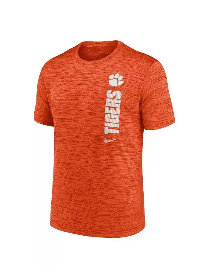 Мужская оранжевая футболка Clemson Tigers 2024 Sideline Velocity Performance Nike — изображение 3 из 3