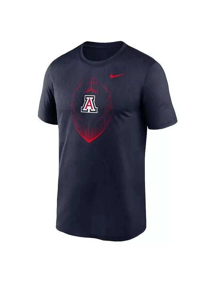 Футболка мужская темно-синяя Arizona Wildcats Primetime Legend Icon Performance Nike — изображение 3 из 3