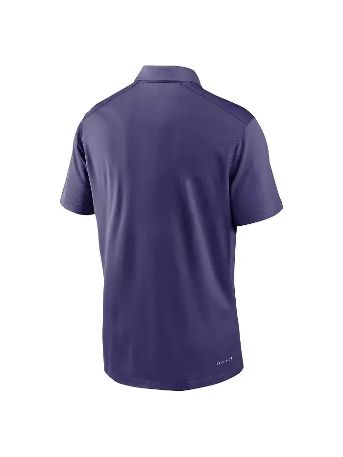 Мужская фиолетовая поло TCU Horned Frogs 2024 Sideline Victory Coaches Performance Nike — изображение 2 из 3