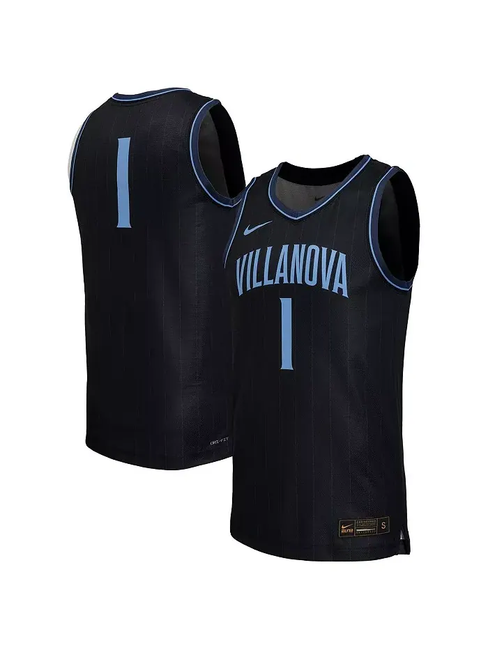 Мужская темно-синяя баскетбольная майка Villanova Wildcats Replica Nike — изображение 1 из 3