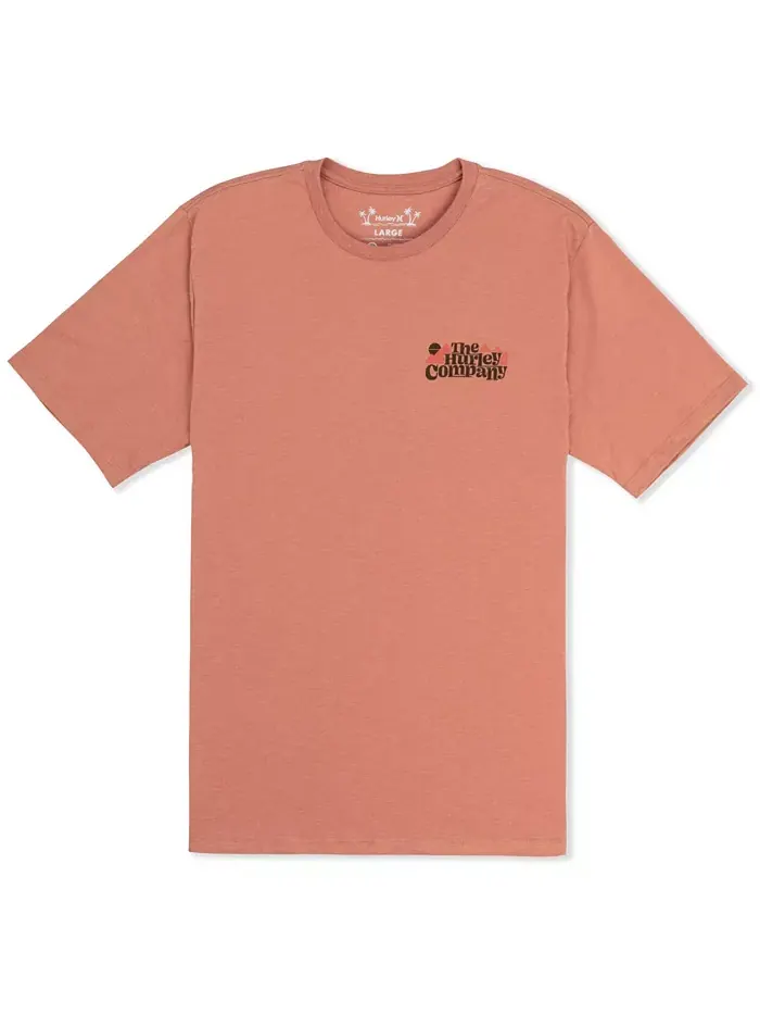 Мужская футболка с коротким рукавом Slub в стиле 90-х Hurley — изображение 4 из 7
