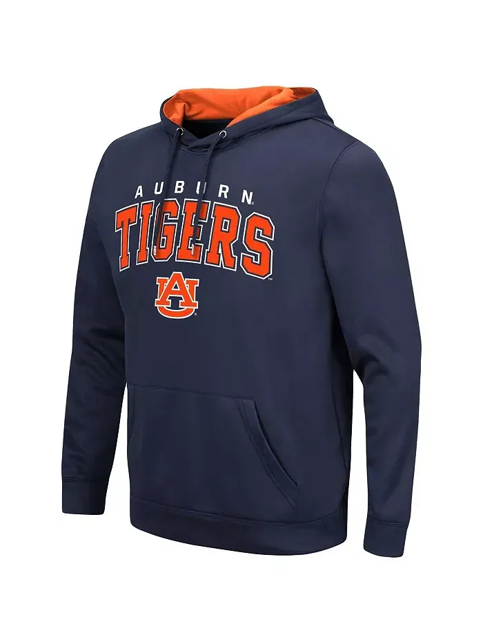 Мужская синяя толстовка с капюшоном Auburn Tigers Resistance Colosseum — изображение 3 из 3